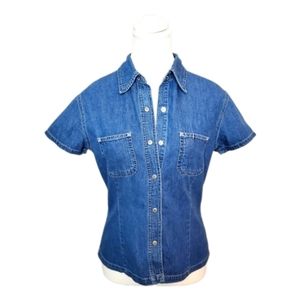 Gap Denim Top Small